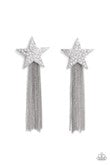 Paparazzi Jewelry Superstar Solo - White Post Earrings - Pure Elegance by Kym