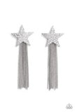 Paparazzi Jewelry Superstar Solo - White Post Earrings - Pure Elegance by Kym