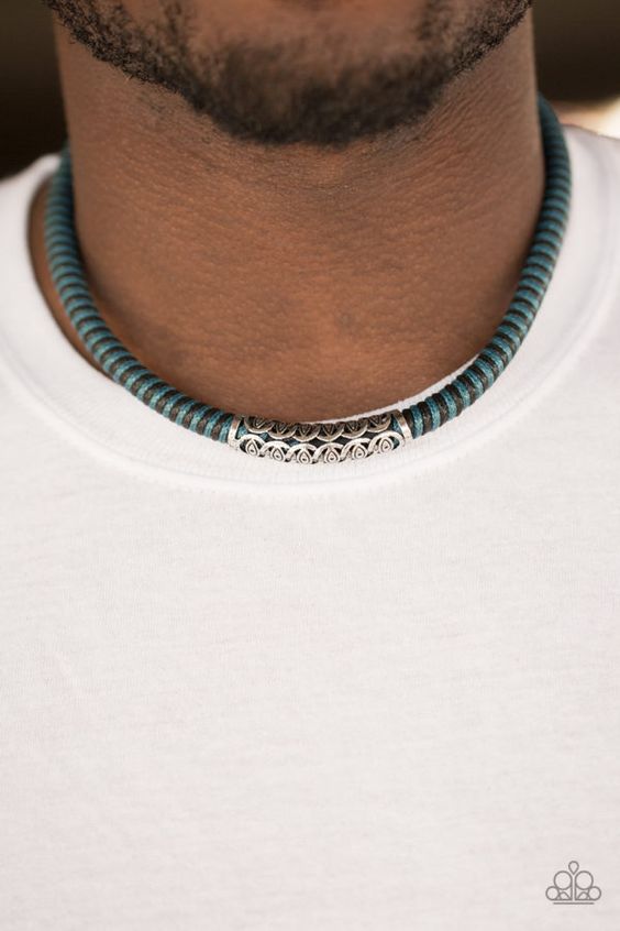 Paparazzi Jewelry The Mainland - Blue Necklace - Pure Elegance by Kym