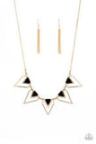 Paparazzi Accessories The Pack Leader - Gold Necklace - Pure Elegance by Kym