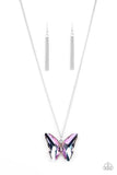 Paparazzi Jewelry The Social Butterfly Effect - Purple Necklace - Pure Elegance by Kym