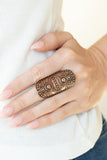 Paparazzi Jewelry Tiki Trail - Copper Ring - Pure Elegance by Kym