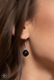 Paparazzi Jewelry Blockbuster - Total Eclipse of the Heart - Black Necklace - Pure Elegance by Kym