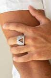 Paparazzi Accessories Triathlon Silver Ring - Pure Elegance by Kym