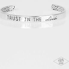 Paparazzi Accessories I put my trust in You Silver Bracelet - Pure Elegance by Kym