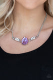 Paparazzi Accessories Way To Make An Entrance Purple Necklace - Pure Elegance by Kym