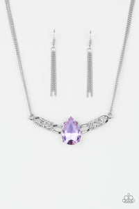 Paparazzi Accessories Way To Make An Entrance Purple Necklace - Pure Elegance by Kym