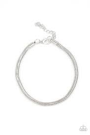 Paparazzi Accessories Winning Silver Urban Bracelet - Pure Elegance by Kym