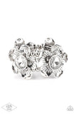 Paparazzi Jewelry Empire Diamond Encore - Zi Collection 2013 - White Bracelet - Pure Elegance by Kym