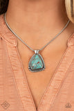 Paparazzi Jewelry Artisan Adventure - Blue Necklace - Pure Elegance by Kym