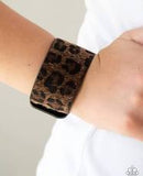Paparazzi Jewelry Cheetah Cabana - Brown Bracelet - Pure Elegance by Kym