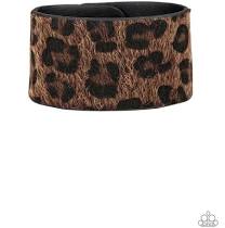 Paparazzi Jewelry Cheetah Cabana - Brown Bracelet - Pure Elegance by Kym