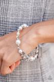 Paparazzi Jewelry Fashion Fix  Oct 2021 Fiercely 5th Avenue - Silver - Complete Trend Blend - Pure Elegance by Kym