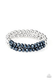 Paparazzi Jewelry Chroma Color - Blue Bracelet - Pure Elegance by Kym
