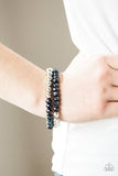 Paparazzi Jewelry Chroma Color - Blue Bracelet - Pure Elegance by Kym