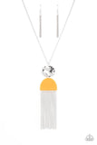 Paparazzi Jewelry Color Me Neon - Orange Necklace - Pure Elegance by Kym