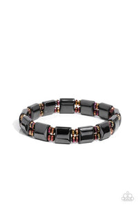 Paparazzi Jewelry Cosmic Chrome - Multi Men's Bracelet - Pure Elegance by Kym