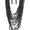 Paparazzi Jewelry Dauntless Dazzle - Black Necklace - Pure Elegance by Kym