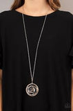 Paparazzi Accessories Subliminal Sparkle White Necklace - Pure Elegance by Kym