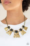 Paparazzi Accessories Cougar Brass Necklace - Pure Elegance by Kym