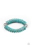 Paparazzi Jewelry Eco Experience - Blue Bracelet - Pure Elegance by Kym