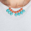 Paparazzi Accessories Environmental Impact - Blue Necklace - Pure Elegance by Kym