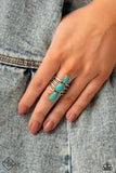 Paparazzi Jewelry  Extra Eco - Blue Ring - Pure Elegance by Kym