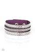 Paparazzi Jewelry Fashion Fanatic - Purple Wrap Bracelet - Pure Elegance by Kym