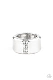 Paparazzi Jewelry The Graduate - White Ring - Pure Elegance by Kym