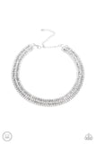 Paparazzi Accessories Full Reign Multi Choker - Pure Elegance by Kym