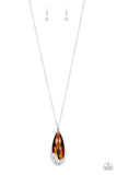 Paparazzi Accessories Spellbound Brown Necklace - Pure Elegance by Kym