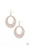 Paparazzi Accessories Universal Shimmer Gold Earring - Pure Elegance by Kym