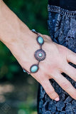 Paparazzi Accessories Sage Savannahs Copper Turquoise Bracelet - Pure Elegance by Kym
