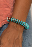 Paparazzi Accessories Fashion Fix Nov 2020 Simply Santa Fe Blue Complete Set - Pure Elegance by Kym