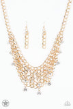 Paparazzi Accessories Fishing For Compliments Gold Necklace - Pure Elegance by Kym