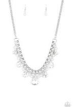 Paparazzi Accessories Knockout Queen White Necklace - Pure Elegance by Kym