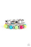 Paparazzi Accessories Prismatic Pop Multi Bracelet - Pure Elegance by Kym