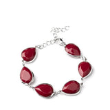 Paparazzi Accessories Fashion Fix Dec 2020 Glimpses of Malibu Red Complete Set - Pure Elegance by Kym