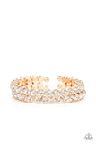 Paparazzi Jewelry Paparazzi Jewelry Megawatt Majesty - Gold Bracelet Bracelet - Pure Elegance by Kym