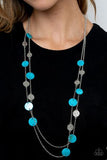 Paparazzi Accessories Ocean Soul - Blue Necklace - Pure Elegance by Kym