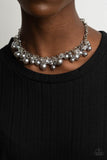 Paparazzi Jewelry Positively Pearl-escent - Silver Necklace - Pure Elegance by Kym