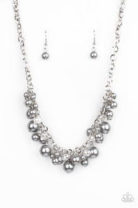 Paparazzi Jewelry Positively Pearl-escent - Silver Necklace - Pure Elegance by Kym