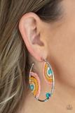 Paparazzi Jewelry Rainbow Horizons - Multi Earrings - Pure Elegance by Kym