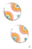 Paparazzi Jewelry Rainbow Horizons - Multi Earrings - Pure Elegance by Kym