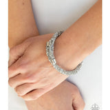 Paparazzi Jewelry Roll Out the Glitz - Silver Bracelet - Pure Elegance by Kym