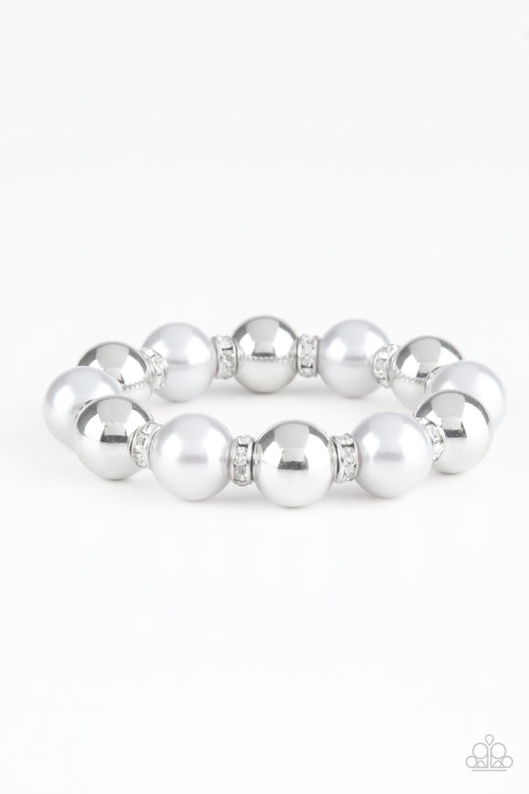 Paparazzi Accessories So Not Sorry Silver Bracelet - Pure Elegance by Kym