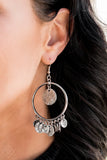Paparazzi Accessories Start From Scratch - Silver Earrings - Pure Elegance by Kym