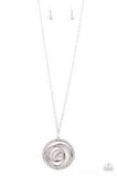 Paparazzi Accessories Subliminal Sparkle White Necklace - Pure Elegance by Kym
