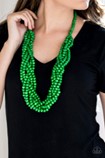 Paparazzi Jewelry Tahiti Tropic - Green Necklace - Pure Elegance by Kym