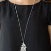 Paparazzi Accessories Take a Final BOUGH - White Necklace - Pure Elegance by Kym